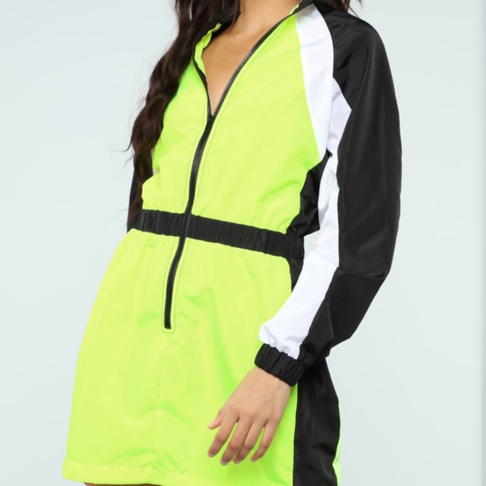 On Trend Windbreaker Dress